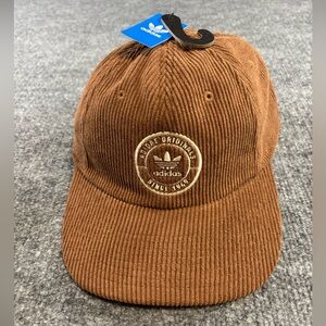 Adidas Originals Brown Corduroy Men’s Hat